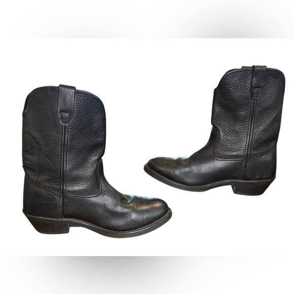 AdTec Men's 11" Classic Western Leather Work Boot Ranch Wellington - Picture 5 of 9